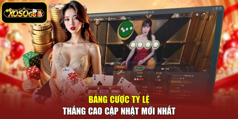 Bảng cược tỷ lệ thắng cao cập nhật mới nhất
