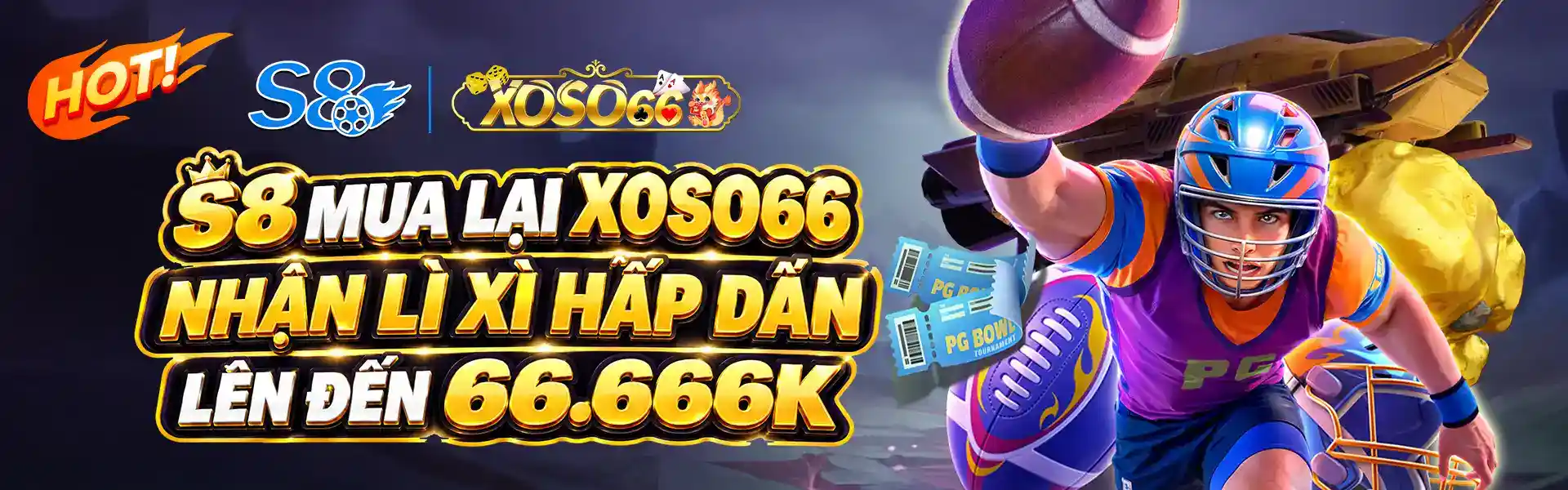 S8 Mua Lại Xoso66 - Nhận Lì Xì Hấp Dẫn Lên Đến 66.666K